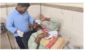 घायलों का सआदत अस्पताल टोंक में उपचार जारी