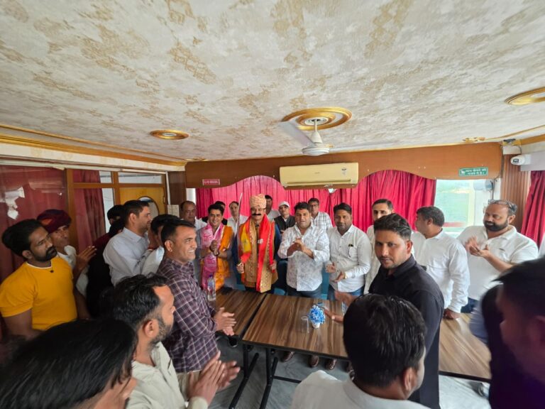 राजस्थान कुश्ती संघ अध्यक्ष राजीव दत्ता का टोंक में भव्य स्वागत