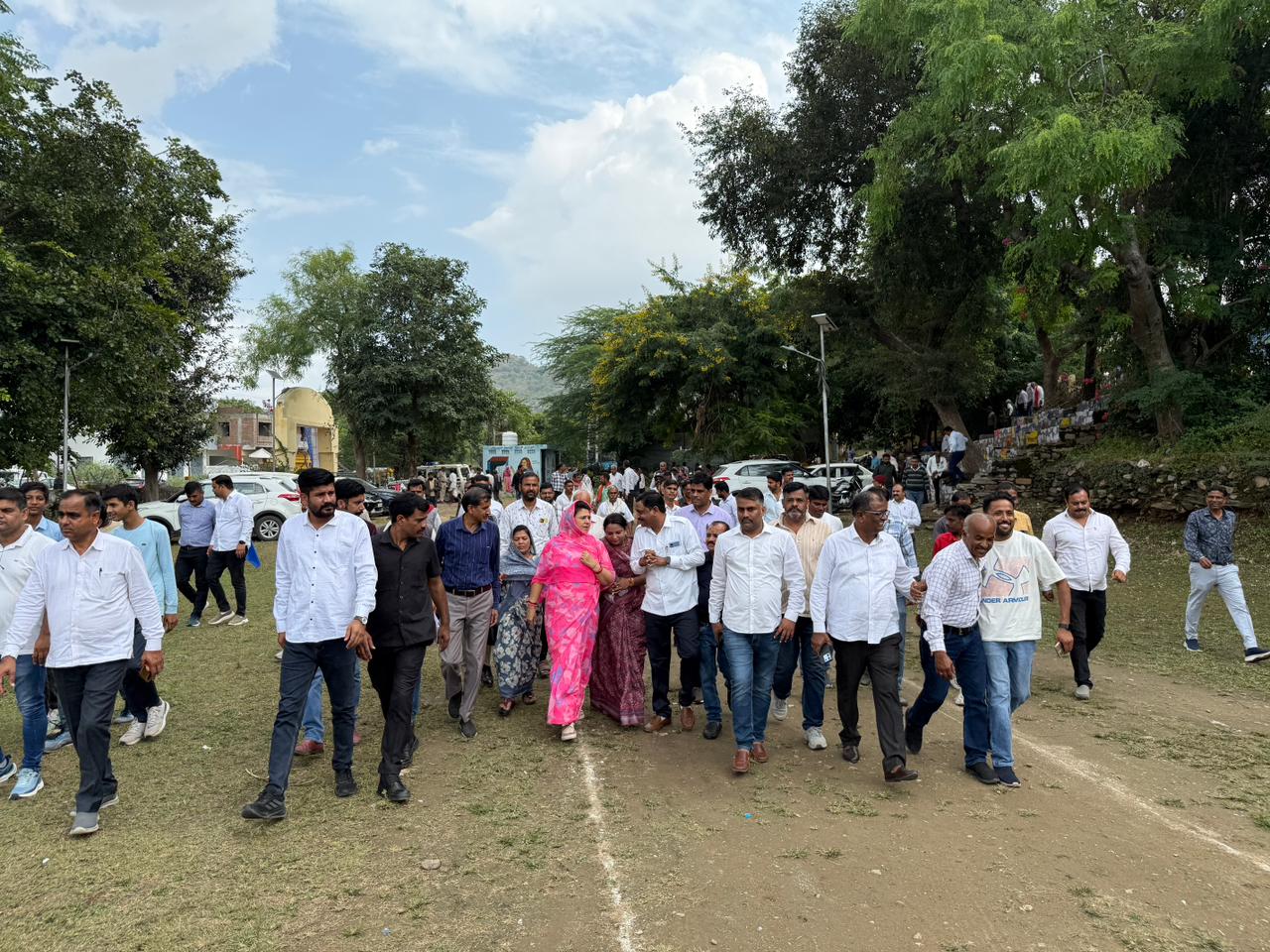 RAJSAMAND//गाँव-गाँव सांसद खेल महोत्सव-2025 का भव्य आगाज