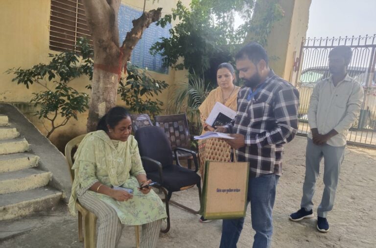 विशेष पुनरीक्षण अभियान का निरीक्षण